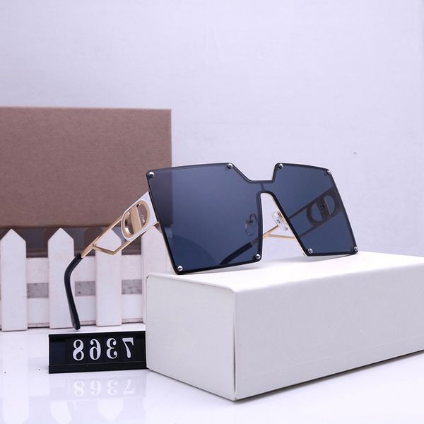 

designers brand sunglasses women men designer good quality fashion metal oversized d sun glasses vintage female male uv400 glass box 2201173, White;black