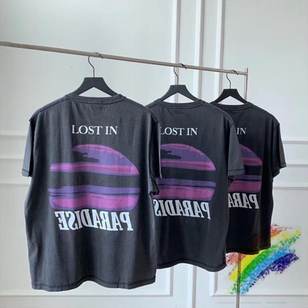 

askyurself inside out vintage men t shirts women 1:1 hip hop lost in paradise tees, White;black