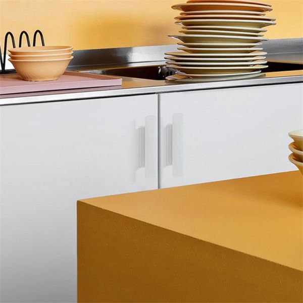 

handles & pulls door handle self adhesive stick rectangular glass sliding assistant