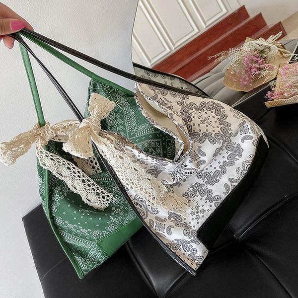

evening bags folk-custom female tote bag large-capacity crossbody shoulder women cashew flower canvas handbag ladies travel shopping