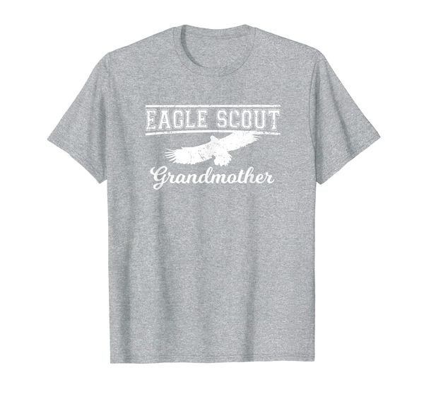 

patriotic scout united states bald eagle grandmother t-shirt, White;black