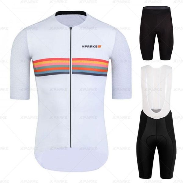 

racing sets men's cycling jersey 2021 pro team summer clothing quick drying set sport mtb bicycle jerseys bike uniform, Black;blue