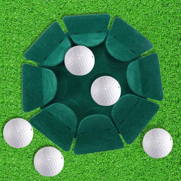 

golf training aids 2 pcs putting cup flocking creative metal practice tool hole accessory for office home outdoor