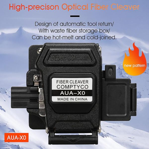 

fiber optic equipment high precision aua-x0 cleaver cutting knife cutter three-in-one clamp slot 16 surface blade
