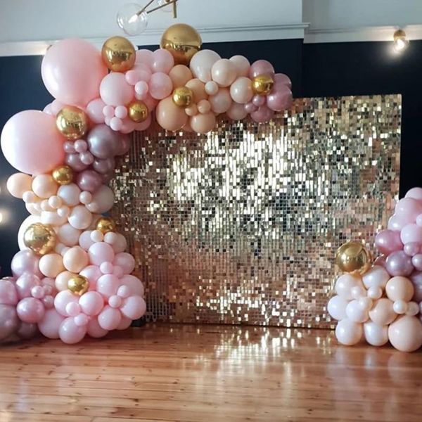 

other event & party supplies gold color sequin panel wedding backdrop custom adverting sings shop window background glam shimmer wall