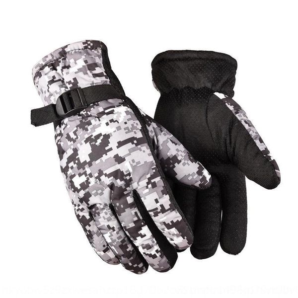 

8q1X outdoor camouflae for wo climb wter outdoor camouflage and gloves mittens gloves for men and women climbg in winter, Blue;gray