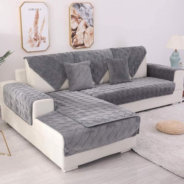 

kennels & pens sofa cover,velvet couch cover sectional covers slipcover for dogs cats pet love seat recliner armrest backrest