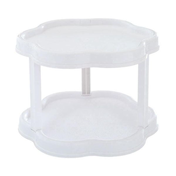

rotating spice storage rack kitchen tray & organization