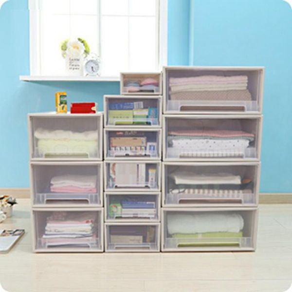 

storage drawers drawer transparent cabinet plastic finishing wardrobe combination organizer locker bedroom clothes boxes
