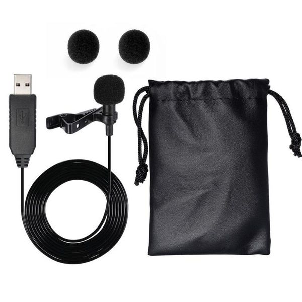 

laplightweight video recording mini skype durable lavalier usb clip-on portable microphone microphones