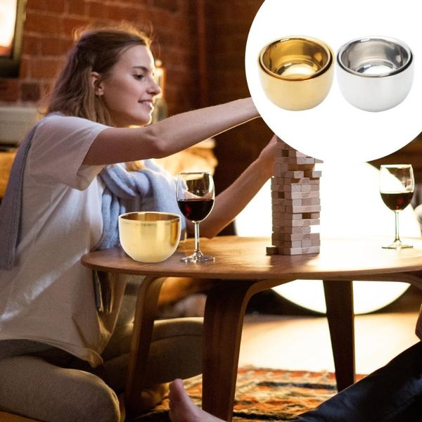 

mugs 4pcs anti-scalding cup stainless steel double insulated children's water