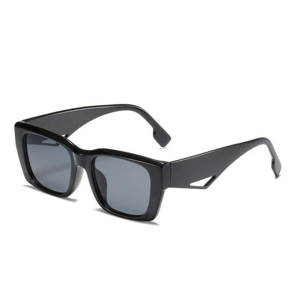 

sunglasses big-framed for women stylish square 2021 classic style europe and america personality street snap, White;black
