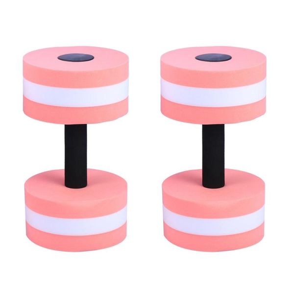 

dumbbells 2pcs eva floating dumbbell water aerobics aquatic barbell swimming yoga durable sport fitness exercise equipment for