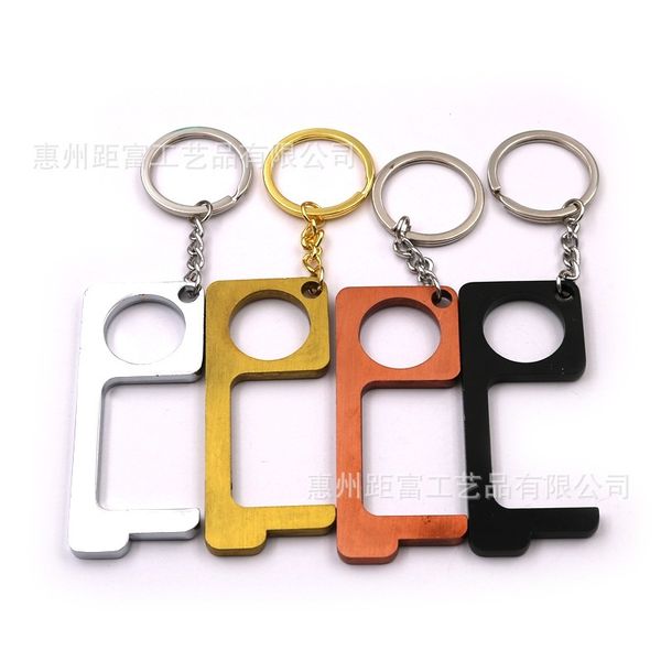 

factory pure copper isolation sterile door opener anti contact key chain artifact