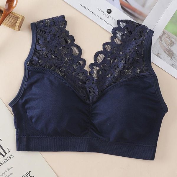 

bras 1pc women underwear wrapped chest active bra sports lace padded casual soft without steel ring daily tube summer solid, Red;black