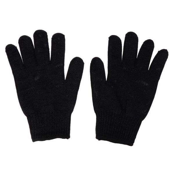 

cycling gloves 1 pair bird training anti-bite parrot handling protective, Black