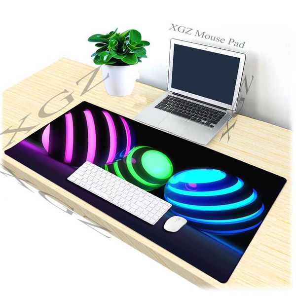 

mouse pads & wrist rests xgz customized large game pad cool 3d hd fantasy picture black precision sewing computer desk mat slip csgo player
