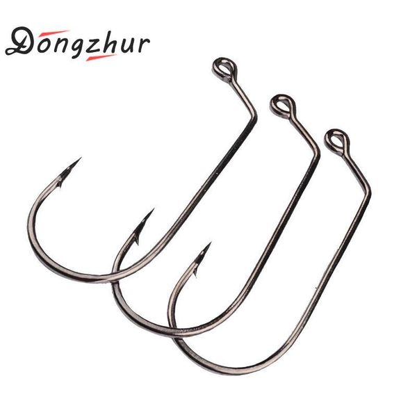 

fishing hooks dongzhur 50pc jig big series hook single 5 different sizes fishhook saltwater bass jigging