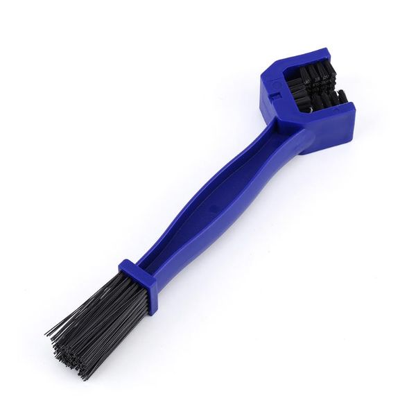 

motorcycle bike chain cleaner cleaning brush cycle brake dirt remover tool blue car sponge
