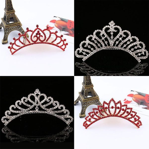 

decorative flowers & wreaths multiple styles alloy crown wedding headwear bridal children hair accessories pography rhinestone pearl perform
