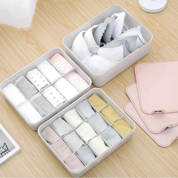 

storage drawers with logo plastic underwear box cover compartment for scarfs socks