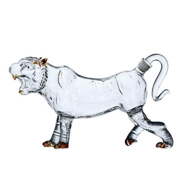 

bathroom sink faucets 1pc tiger shaped bottle creative transparent