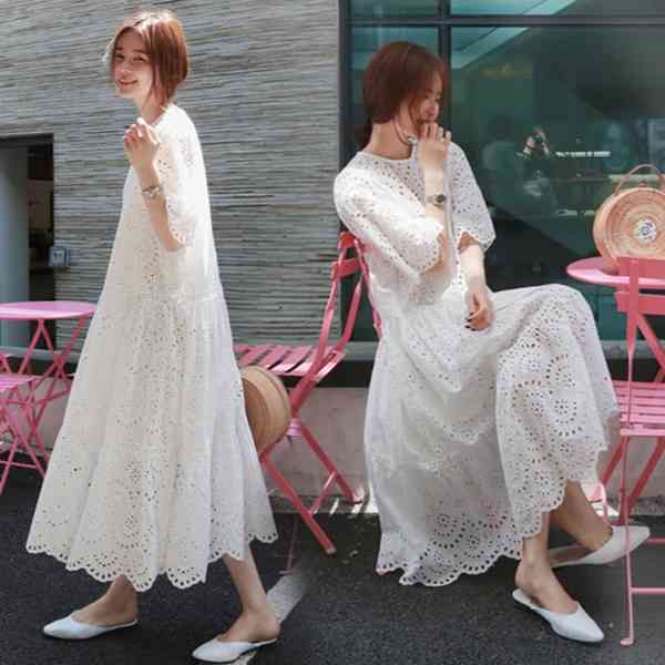 

dress wet hollow out elegant lace dressed in women's beach straps with spaghetti vest + summer dresses two pieces, Black;gray