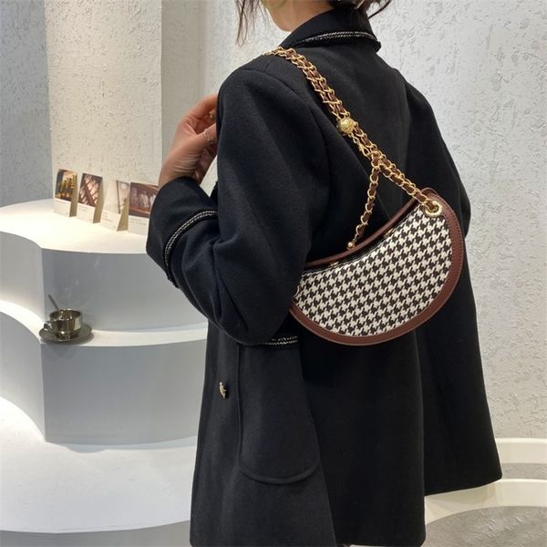 

factory store shop fashion women's bag 2022 new fashion trend chain one shoulder personalized armpit texture messenger g2nv