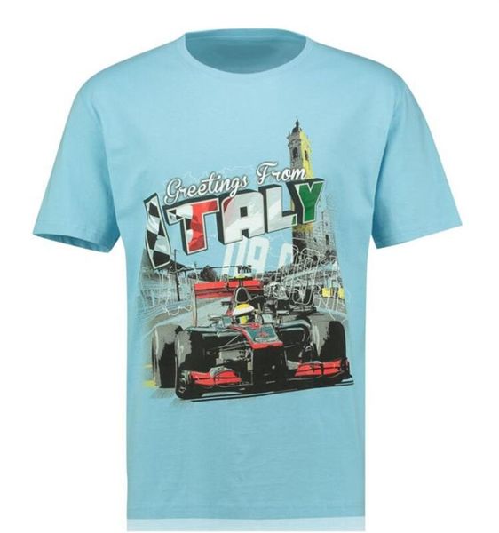 

f1 formula one racing suit short-sleeved t-shirt team suit 2021 f1 sports casual round neck quick-drying tee can be customized