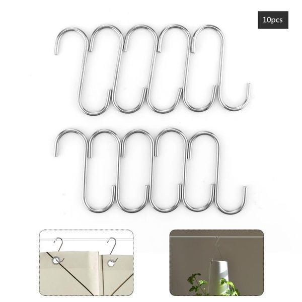 

hooks & rails 10 pcs shower curtain rings plastic for bathroom rod rust-resistant elegant