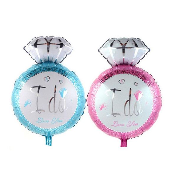

party decoration 1 piece i do diamond ring foil balloon wedding valentine's day propose marriage