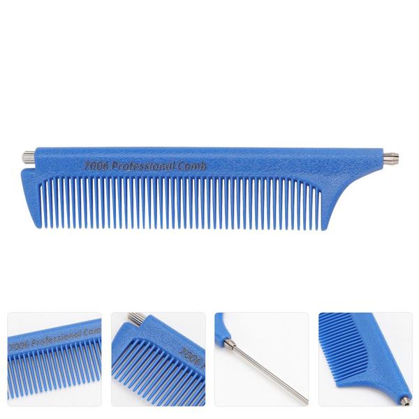

hair brushes 1pc comb professional salon shop parting supply (random color), Silver
