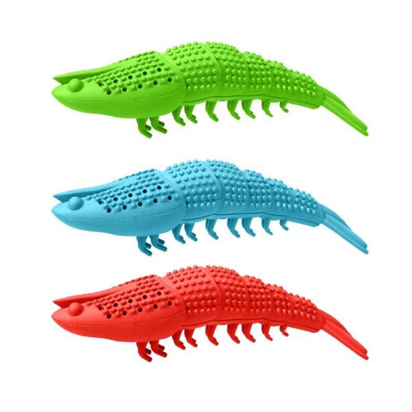 

cat toys toothbrush shrimp molar stick bell catnip toy for indoor chew green