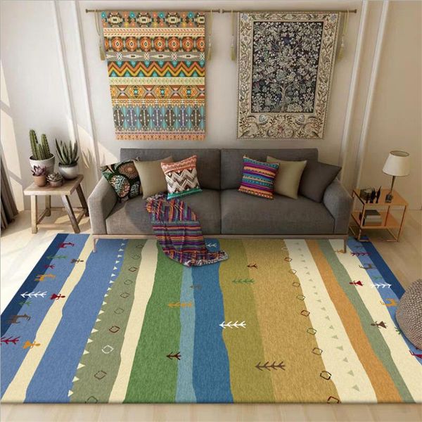 

carpets rugs and for home living room vintage color small tree pattern non-slip carpet bedroom rug children rooms