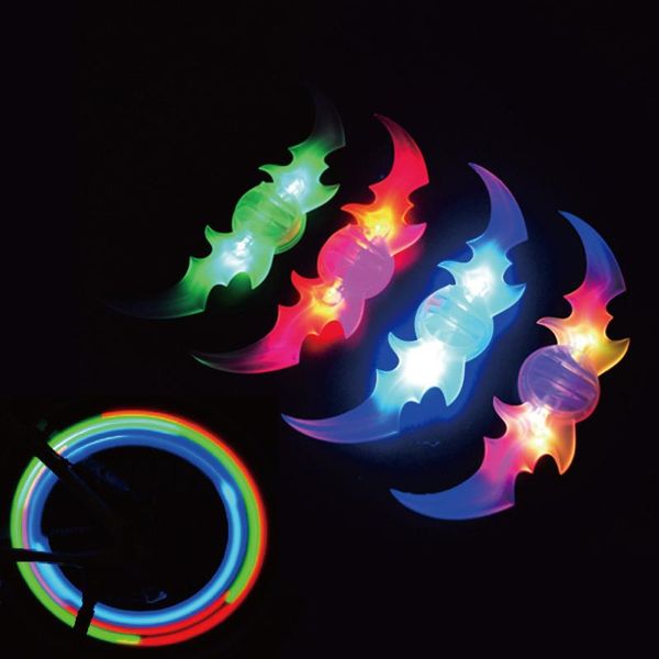 

double faced bicycle spoke light wind fire wheels silica gel steel adfq bike lights