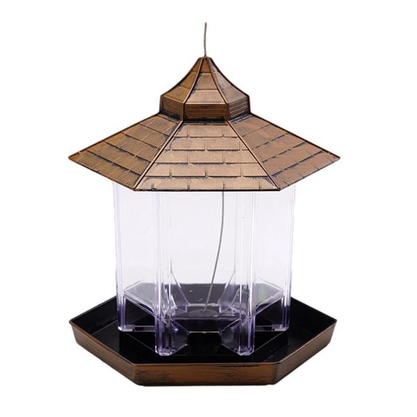 

color hanging wild birds feeder waterproof outdoor feeding for garden decor standard bird cages