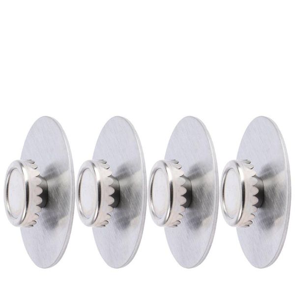 

soap dishes 4pcs magnetic suction holders bar holder saver for home (silver)
