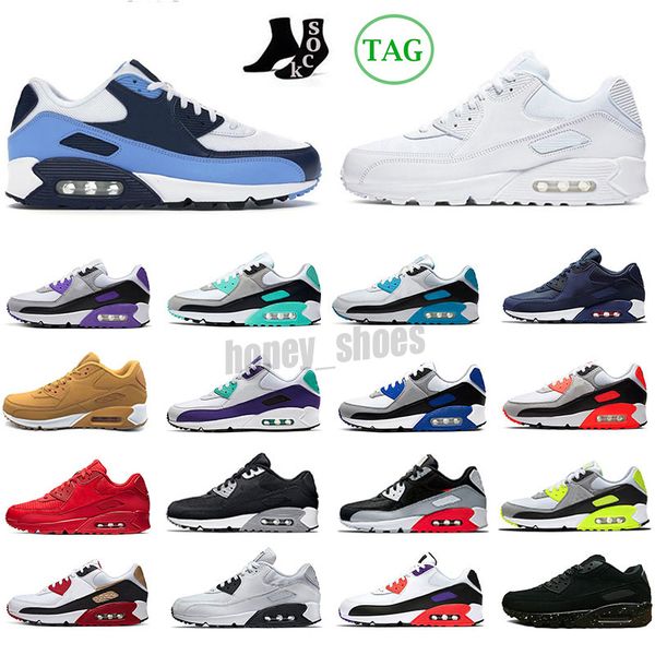 

2022 men women running shoes safety orange sail infrared camo laser blue supernova bright violet dust grey unc triple black mens fashion tra