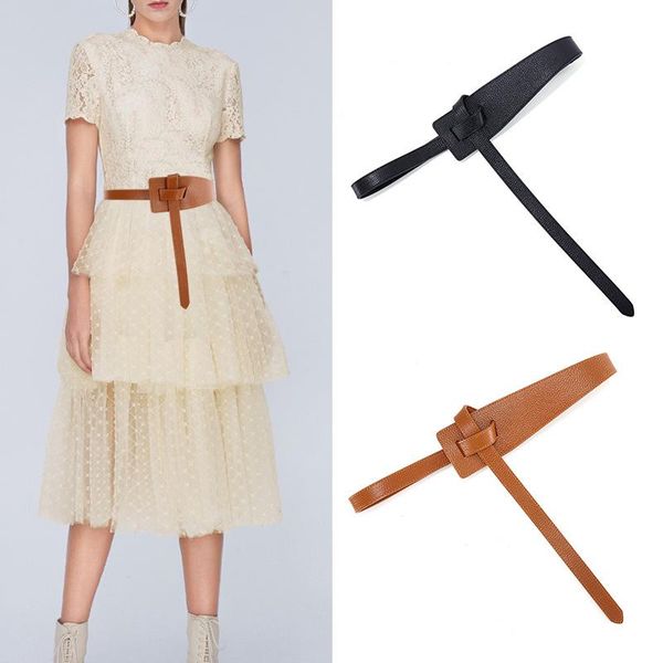 

belts 2021 leather corset belt female luxury designer irregular leisure for lady wedding dress waistband women's, Black;brown