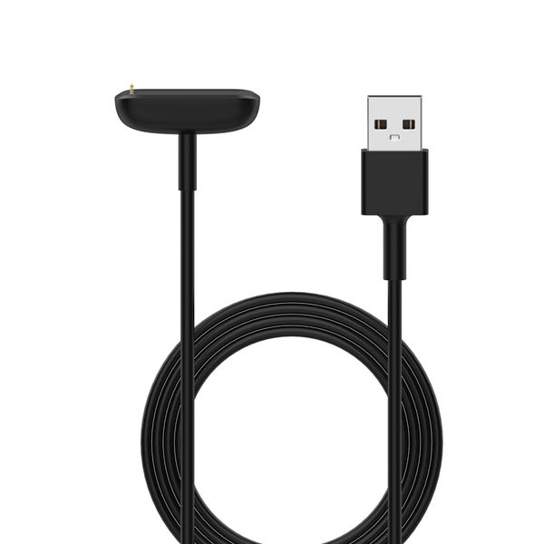 3FT 1M Cabo de carregamento para Fitbit Luxe Charge 5 Fio de carregamento magnético Nenhuma função de redefinição 50pcs / lote