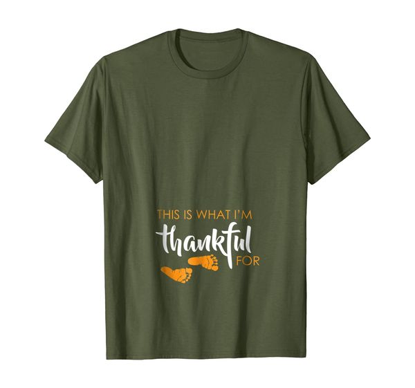 

what i'm thankful shirt pregnancy announcement thanksgiving, White;black