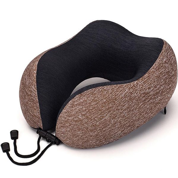 

pillow u-shaped travel slow rebound memory foam neck home outdoor throw pillows for sleeping