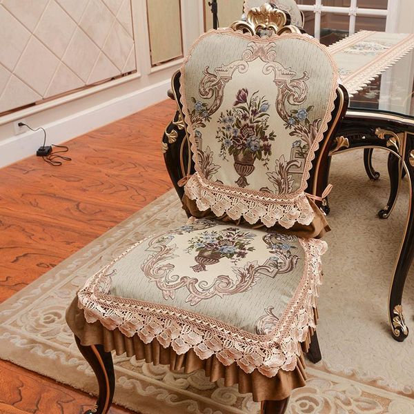 

chair covers european dining cushion high-end luxury non-slip baby sling cover four seasons universal table runner