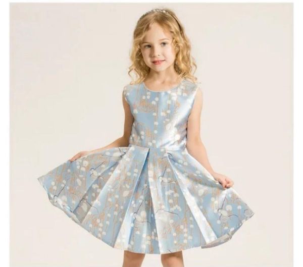 

girl's dresses children's wear girls summer dress 2021 princess k1, Red;yellow