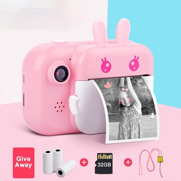 

minibear children camera for kids instant digital video po toys girl boy birthday gifts cameras