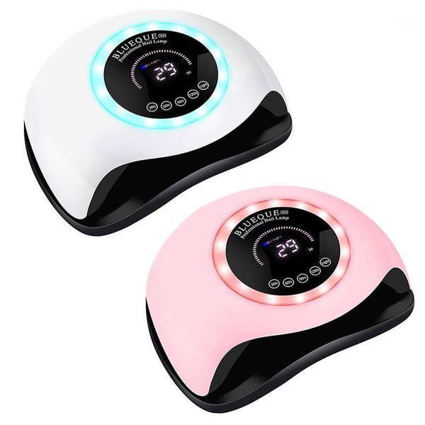 

nail lamp therapy machine led light uv roasting quick dry potherapy dryers1