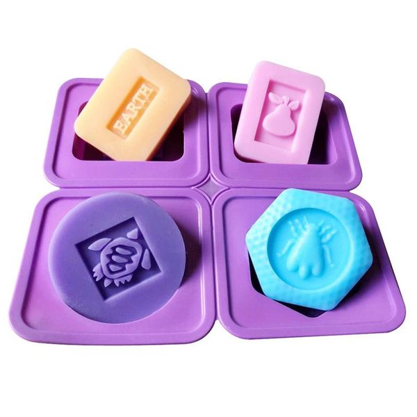 

cavity hand made round diy silicone mold soap form mould fondant cake decorating tools molds for making craft