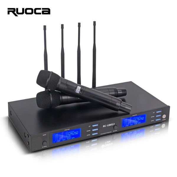 

microphones quality dual channel radio wireless handheld microphone