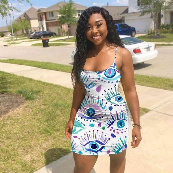 

slim multicolor dress lips drawstring print, White;black