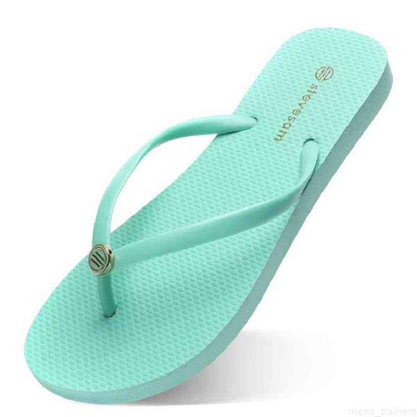 

slippers fashion beach shoes flip flops c5 womens green yellow orange navy bule white pink brown summer sport sneaker 35-38, Black